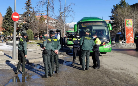 اعتقال مهاجر مغربي اختطف حافلة لنقل المسافرين بإسبانيا اعتقال مهاجر مغربي اختطف حافلة لنقل المسافرين بإسبانيا