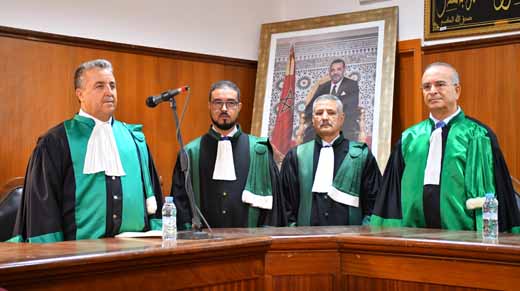 تنصيب الوكيل العام للملك لدى محكمة الاستئناف بالناظور