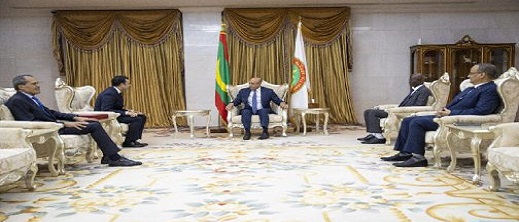 رسالة خطية من الملك محمد السادس إلى رئيس موريتانيا