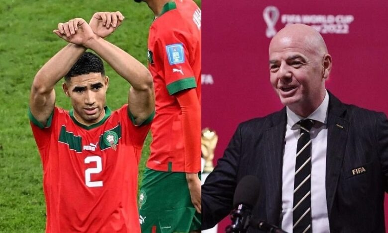 إينفانتينو يكشف عن طبيعة خلافه مع أشرف حكيمي