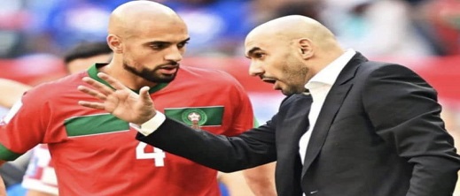نصيحة وليد الركراكي لسفيان أمرابط بعد تهافت الأندية للتعاقد معه