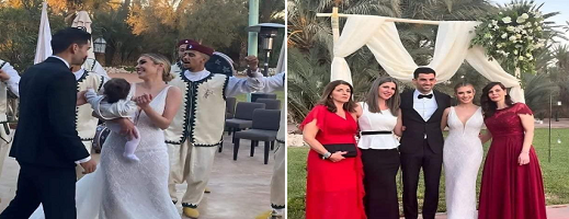 صور.. ابن زين الدين زيدان يقيم حفل زفافه بالمغرب