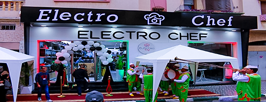 إفتتاح  شركة ELECTRO CHEF بمدينة الرباط المتخصص في بيع الأواني المنزلية