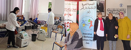 دار البر بزايو تشهد حملة للتبرع بالدم بصيغة المؤنث