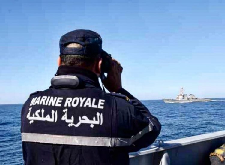 البحرية الملكية تحبط عملية للهجرة غير النظامية بشاطئ أركمان