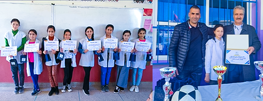 صور.. تكريم تلاميذ بشواهد تقديرية وجوائز رمزية بعد تميزهم في مسابقات رياضية صور.. تكريم تلاميذ بشواهد تقديرية وجوائز رمزية بعد تميزهم في مسابقات رياضية