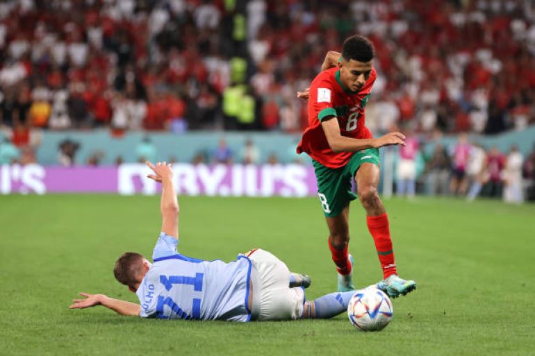 مدرب مارسيليا يطمئن الركراكي على نجم المنتخب 