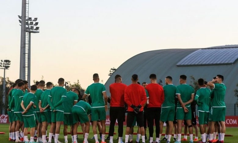 المنتخب الوطني يخوض ثالث حصة تدريبية استعدادا لودية البرازيل