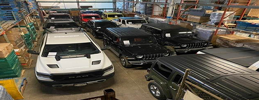 إفشال عملية تهريب 24 سيارة مسروقة من كندا إفشال عملية تهريب 24 سيارة مسروقة من كندا