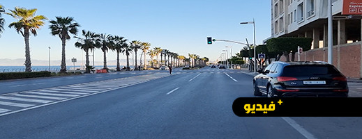 شاهدوا.. الفراغ يعم شوارع الناظور نهار رمضان