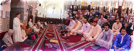 صور.. مؤسسة محمد السادس والمجلس العلمي المحلي ينظمان مجلسا قرآنيا بمسجد الأميرة للا أمينة بالناظور