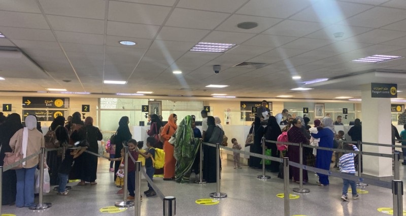 هذا عدد المغاربة الذين تم إجلاؤهم من السودان