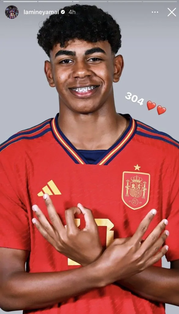 صورة.. لامين يامال يختار تمثيل إسبانيا عوض المغرب صورة.. لامين يامال يختار تمثيل إسبانيا عوض المغرب