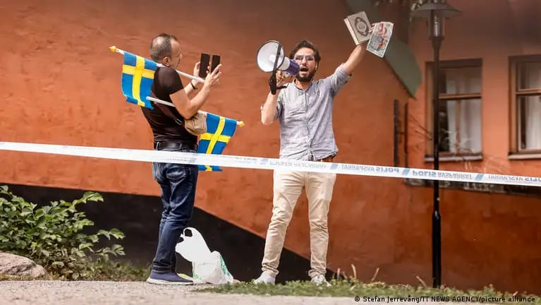 السويد تصرح مرة أخرى لتجمع لإحـراق المصحف الشريف