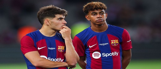 برشلونة يحصن نجمه ذو الأصول المغربية بشرط جزائي خرافي