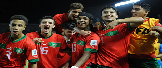  اقصاء المنتخب المغربي للناشئين من ربع نهائي المونديال