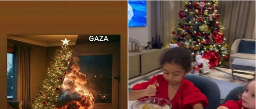 انتقادات تطال رياض محرز بسبب التضامن مع غزة والاحتفال بالكريسماس