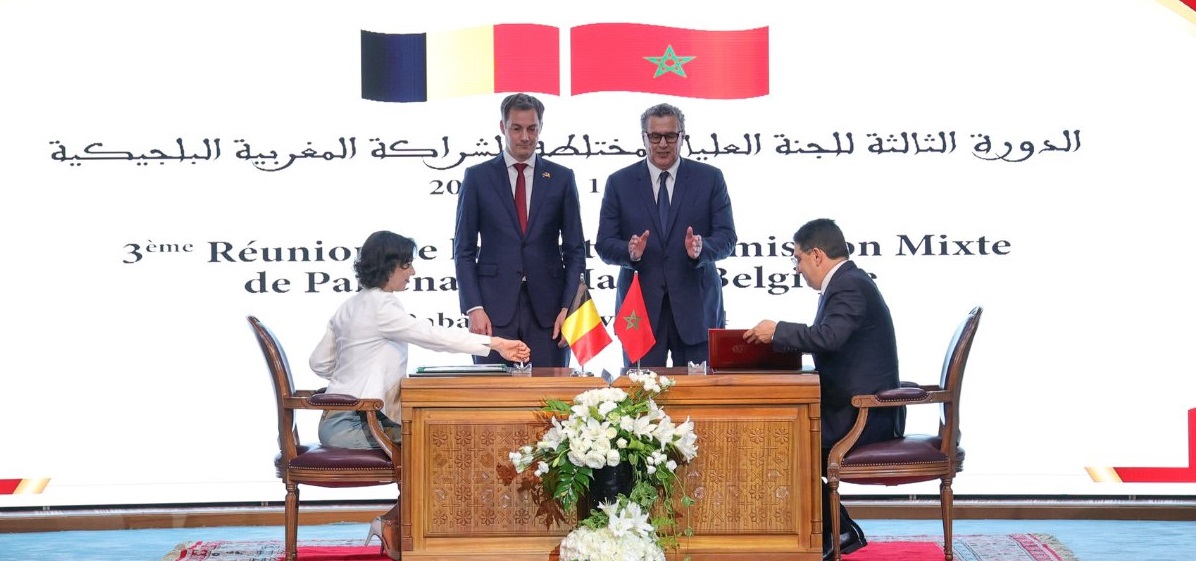 اللجنة العليا المشتركة للشراكة المغرب-بلجيكا.. التوقيع على مذكرتي تفاهم وخارطة طريق للتعاون