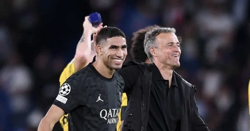 أشرف حكيمي يثير قلق برشلونة قبل القمة الأوروبية أشرف حكيمي يثير قلق برشلونة قبل القمة الأوروبية