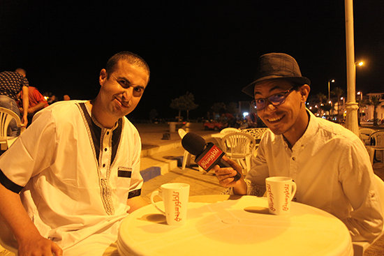 محمد بنعمر ضيف برنامج "قهوة مع فنان" على ناظورسيتي