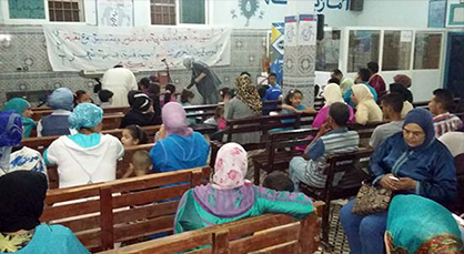 شبيبة ال"أ.م.ش" تنظم أمسية فنية إحتفالا بشهر رمضان