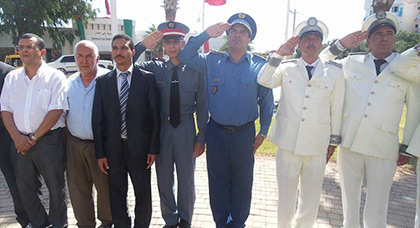 إحتفال عيد العرش ببني أنصار