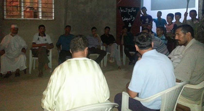 سكان حي سوكرافور بزايو يجتمعون لمناقشة المستجدات الإنتخابية 