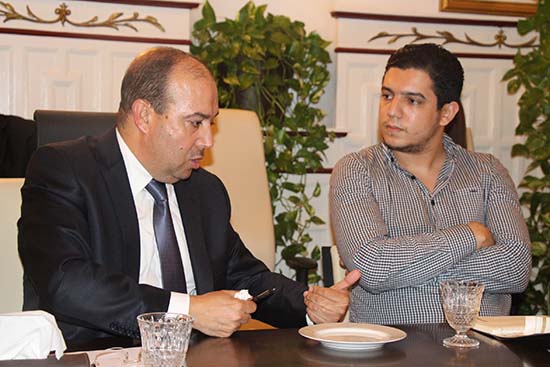 سعيد زارو يطمئن رئيس أوجير حول جلب الإستثمارات وتوفير فرص شغل للشباب الناظور