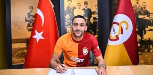 غلطة سراي التركي يعلن تعاقده الدائم مع المغربي حكيم زياش غلطة سراي التركي يعلن تعاقده الدائم مع المغربي حكيم زياش