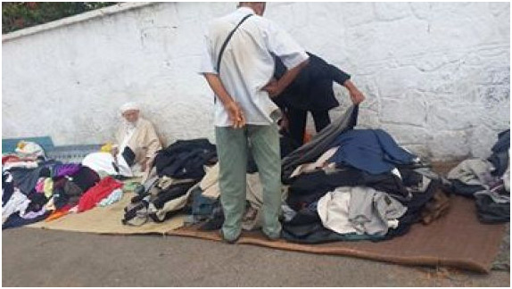 أغنياء المغرب يزاحمون فقرائها في أسواق الملابس المستعملة القادمة من مليلية والناظور