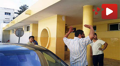 تصعيد خطير لمرضى السرطان المعتصمين بالمستشفى الحسني بالناظور‎