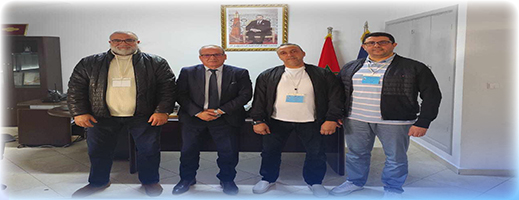 الجمعية الإسلامية للشباب بفرانكفورت تستعرض مطالب الجالية أمام المدير الجهوي للجمارك بالناظور الجمعية الإسلامية للشباب بفرانكفورت تستعرض مطالب الجالية أمام المدير الجهوي للجمارك بالناظور