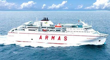 شركة "ارماس" تربط الناظور بالميريا عبر خط بحري جديد‎