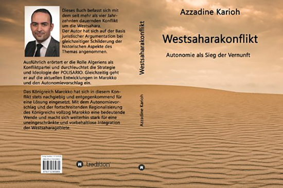المهاجر الناظوري عز الدين قريوح يصدر كتابا بالألمانية حول نزاع الصحراء