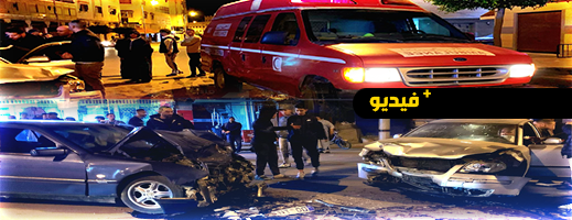 حادثة سير مروعة وسط مدينة الدريوش تخلف إصابة سائقين بجروح متفاوتة الخطورة