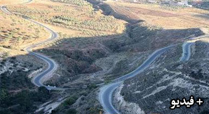 دراج يوثق بالصوت و الصورة وعورة منعرجات تزي عزى بجماعة تمسمان‎