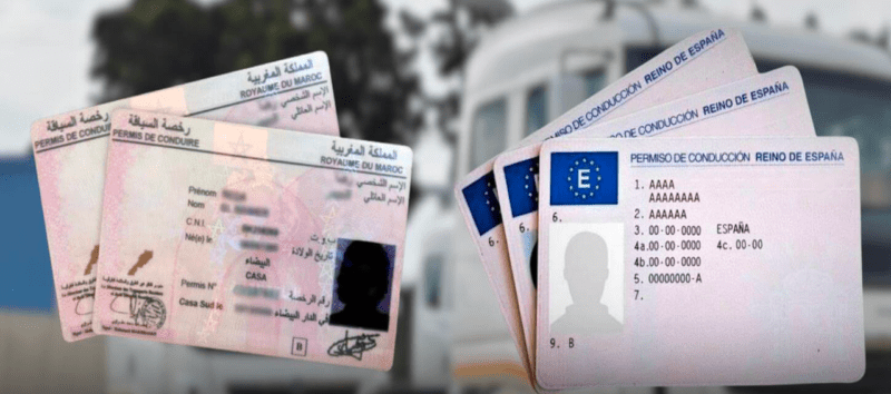 مغاربة إسبانيا يطالبون بالاعتراف برخصهم وسط خصاص حاد في السائقين