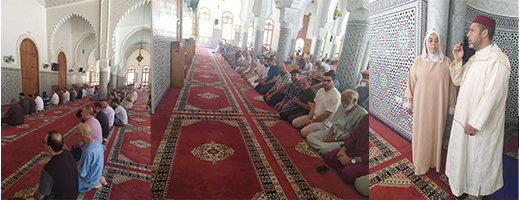 شابة إسبانية تعتنق الإسلام بمسجد محمد السادس بالناظور وتختار اسم كريمة