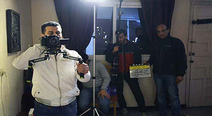 النادي السينمائي بالناظور ينهي تصوير أول فيلم قصير