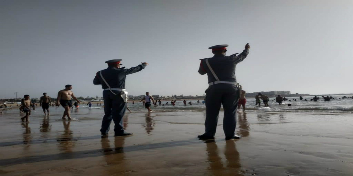 شباب في حالة سكر يثيرون الرعب بين المصطافين بأركمان والدرك الملكي يتدخل لاعتقالهم 