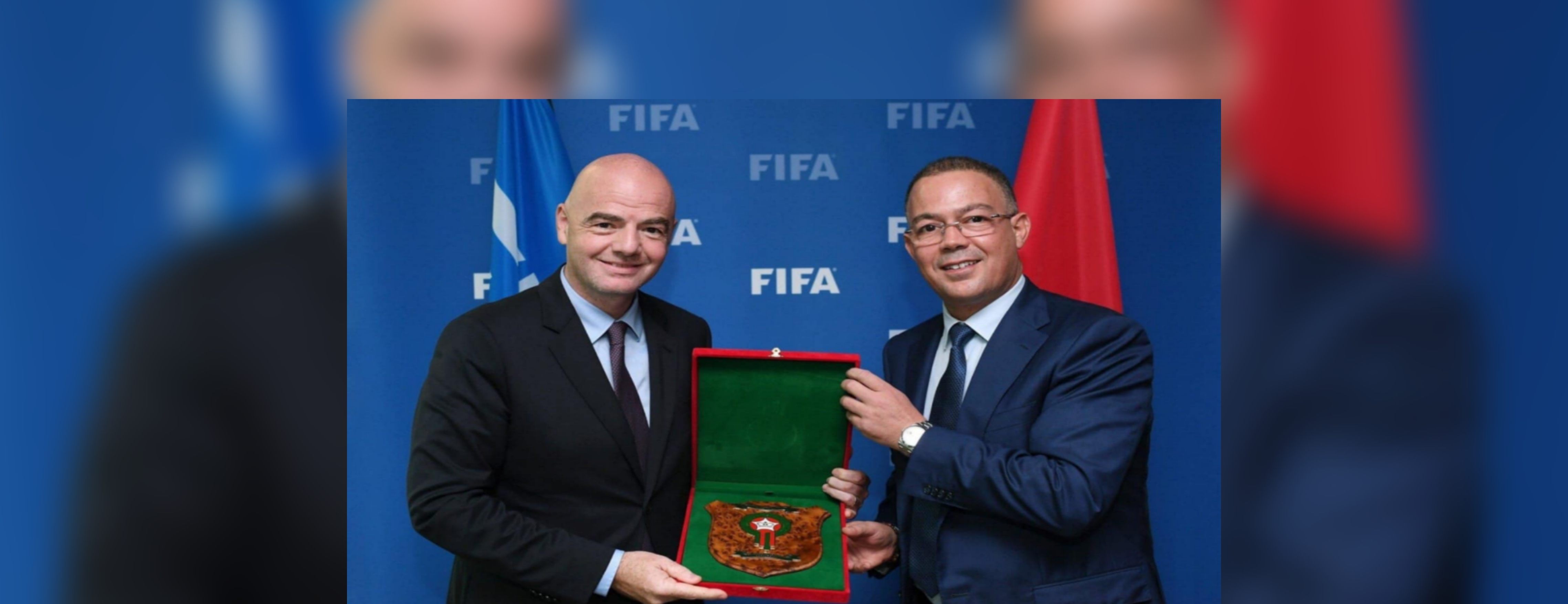 مقر فيفا الإفريقي يفتتح رسميا في المغرب بحضور إنفانتينو مقر فيفا الإفريقي يفتتح رسميا في المغرب بحضور إنفانتينو