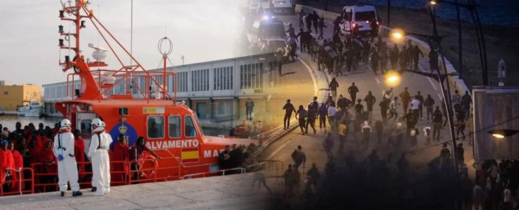 50 قاصر..موجة بشرية تضرب سبتة ليلاً 50 قاصر..موجة بشرية تضرب سبتة ليلاً