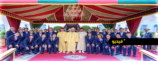 الملك محمد السادس يُكرم لبؤات الأطلس بعد بلوغهن نهائي كأس إفريقيا الملك محمد السادس يُكرم لبؤات الأطلس بعد بلوغهن نهائي كأس إفريقيا