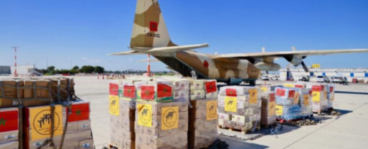 بأمر ملكي.. أولى طائرات الدعم المغربي تهبط في غزة وسط الحصار بأمر ملكي.. أولى طائرات الدعم المغربي تهبط في غزة وسط الحصار