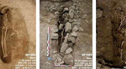 اكتشاف رفات جنود أمازيغ من القرن الـ 8 الميلادي بفرنسا
