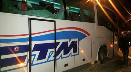 قطاع طرق يهاجمون حافلة قادمة من الحسيمة على مشارف مدينة طنجة‎