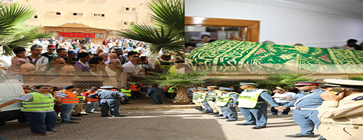 جثمان شيخ الزاوية البودشيشية يصل إلى مداغ والجنازة الأحد جثمان شيخ الزاوية البودشيشية يصل إلى مداغ والجنازة الأحد