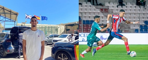 محمد زيتوني.. لاعب في القسم الاحترافي يخوض رحلة سباحة محفوفة بالمخاطر إلى سبتة لتحقيق حلم الاحتراف الكروي محمد زيتوني.. لاعب في القسم الاحترافي يخوض رحلة سباحة محفوفة بالمخاطر إلى سبتة لتحقيق حلم الاحتراف الكروي