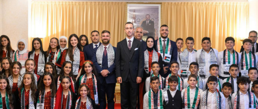 ولي العهد الأمير مولاي الحسن يستقبل الأطفال المقدسيين في الدورة الـ16 للمخيم الصيفي ولي العهد الأمير مولاي الحسن يستقبل الأطفال المقدسيين في الدورة الـ16 للمخيم الصيفي