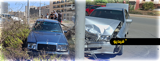 حادث مروري بحي المطار يتسبب في إصابة سيدة بجروح